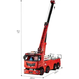 Mould King 19008S - Schwarz/Rot/Weiß