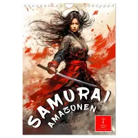 Calvendo Samurai Amazonen (Wandkalender 2026 DIN A4 hoch), CALVENDO
