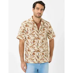 Brax Herren Hemd Style LEO baileys, Beige, Gr. S