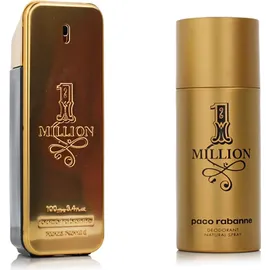 Paco Rabanne 1 Million Eau de Toilette 100 ml + Deo Spray 150 ml Geschenkset