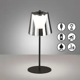 Fischer Leuchten Tischleuchte Rauchglas 2 St.