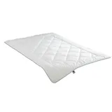 Badenia Bettcomfort Irisette Waschwolle - weiß ¦ Maße (cm): B: 200