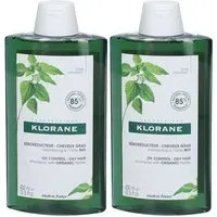 KLORANE Shampoing à l’Ortie BIO Shampooing 2x400 ml