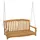 vidaXL Schaukelbank 114 x 60 x 60,5 cm Braun