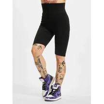 URBAN CLASSICS High-Waist Radshorts Schwarz XL