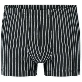 SCHIESSER 95/5 Essentials Boxershorts Schwarz / Gestreift M 2er Pack