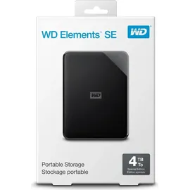 Western Digital Elements SE 4 TB USB 3.0 WDBJRT0040BBK-WESN