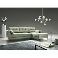 JVmoebel Ecksofa Sofas L-Form Möbel Bett Funktionen Textil Leder Schlafsofa Sofas, Made in Europa grau