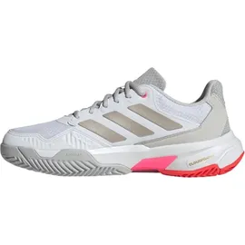 adidas Courtjam Control 3 Cloud White / Iron Metallic / Lucid Red 42    