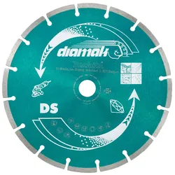Makita Diamak - Diamant-Schneidscheibe - für Beton, Marmor, Schiefer, weicher Ba