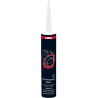 E-COLL Hochtemperatur-Silikon 310ml rot