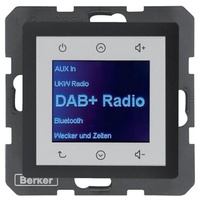 Berker 29846086 Radio Touch UP DAB+ Q.x anthrazit samt