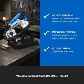Güde Metallbandsäge MBS 1100 ohne Akku