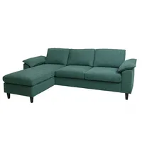 Mendler Sofa-Garnitur HWC-O71, Couch Ecksofa L-Form, Liegefläche links/rechts, Stoff