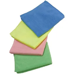 20x Premium Mikrofasertücher Set 40x40cm blau rot grün gelb extra stark