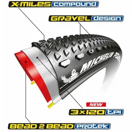 Michelin Power Gravel 28 x 700C Faltreifen