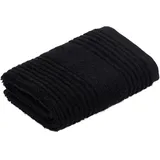 VOSSEN Seiftuch 30 x 30 cm schwarz