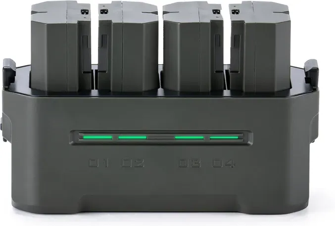Tilta Portable Charging Station for NP-FZ100 (4 Channel) - Green (TBC-FZ100-GN)