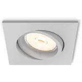 Philips Einbaustrahler 1 eckig Grau
