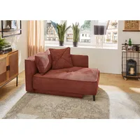 Jockenhöfer Gruppe Recamiere "Rex", mit Bettfunktion und Bettkasten, Federkernpolsterung