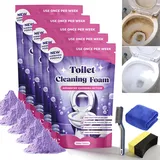 Fizz Clean Rohrreiniger, Rohrreiniger Extrem Stark, Fizzclean WC-Reiniger Original, Fizz Clean Toilettenschaum, Rohrreiniger Schaum, Toilet Cleaning Foam, FüR Strahlend Saubere Toiletten (2 Beutel)
