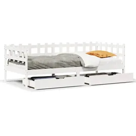 vidaXL Tagesbett 80 x 200 cm Weiß