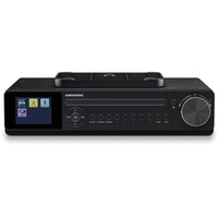 Grundig GKR1050 DKR 2000 BT DAB + CD Küchenradio mit Bluetooth, DAB + Empfang und CD-Player Schwarz