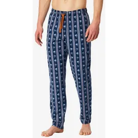 SCHIESSER Pyjamahose Mix Relax Blau 58