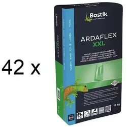 42 x Bostik Ardaflex XXL Flex Fliesenkleber Dünnbettmörtel 18kg Sack