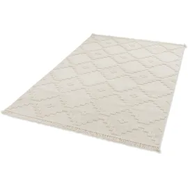 Schöner Wohnen Teppich Summer 80 x 150 cm Polypropylen Beige Creme