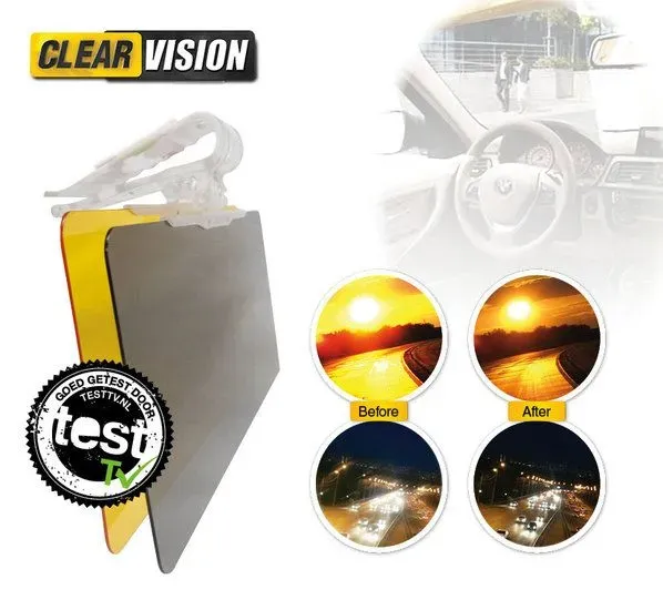 Orange Planet Sonnenblende Orange Donkey Clear Visor