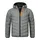 Geographical Norway GEO NORWAY Herren Winter Steppjacke Daunenjacke Outdoorjacken mit Kapuze Herrenjacke Winterjacken Stepp Winter H-370 Grau 3XL - 3XL
