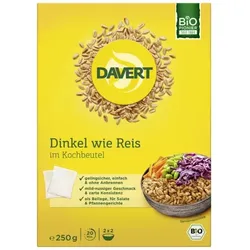Davert Zart-Dinkel im Kochbeutel bio