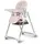 Kinderkraft – Kinder-Esszimmerstuhl 2in1 LASTREE rosa/weiß - Weiß/Rose