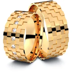 Trauringe Lehrte 585er RosÈgold - 2548
