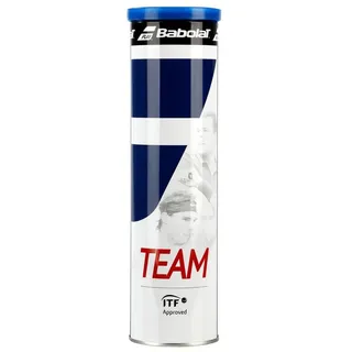 Babolat Team 4er Dose, gelb, 502011 Einheitsgröße