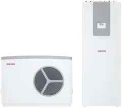 Wärmepumpenset WPL-A 07 HK Premium compact duo Set eins von Stiebel Eltron - 202...