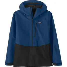 Patagonia Herren Powder Town Jacke (Größe S, blau)