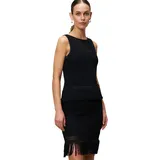Zero Stricktop mit Fransen in Black beauty), | Gr.: 36