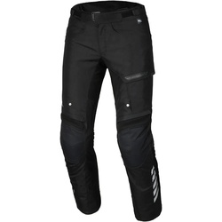 Macna Blazor wasserdichte Motorrad Textilhose, schwarz, Größe S für Männer