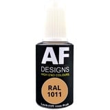 Alex Flittner Designs Lackstift RAL 1011 BRAUNBEIGE matt 20ml Reparaturstift Acryl Retuschierlack Reparaturlack Holz Metall Möbel Bad