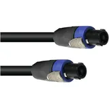 PSSO  Lautsprecherkabel Speakon 4x4 10m sw