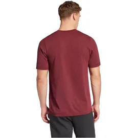 adidas Train Essentials Structure T-Shirt, rot - XS