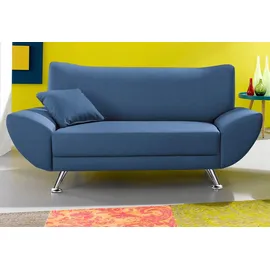 Home Affaire 2-Sitzer Saltare Kunstleder 174 x 78 x 82 cm Blau