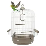 GarPet Vogelkäfig Papageienkäfig rund 0 x 0 x 0 cm weiß