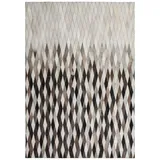 Qiyano Teppich Flachflorteppich Benedetta 100 Grau 160 x 230 cm, Höhe: 80 mm grau 160 cm x 230 cm x 80 mm