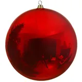 Christmas Decorations Weihnachtskugeln Kunststoff 40cm 1 Stück - Weihnachtsrot