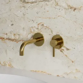 Omnires Y Waschtischarmatur Gold gebürstet