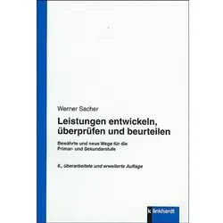 Leistungen Entwickeln  Überprüfen Und Beurteilen - Werner Sacher  Kartoniert (TB)