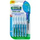 sunstar GUM TRAV-LER 1,6mm Tanne blau Interdental+6Kappen